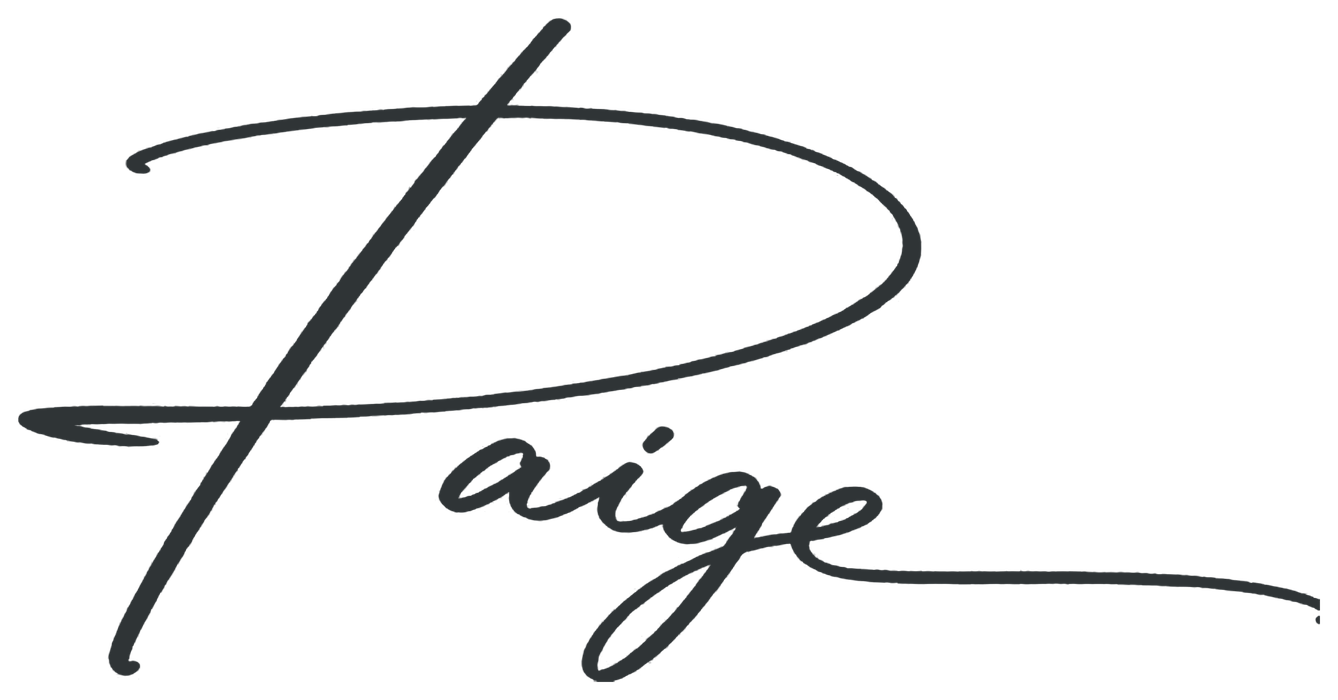 Paige’s signature